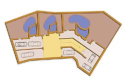 Apartments and surroundings